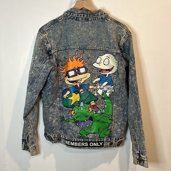 Women’s | Nickelodeon Rugrats Denim Jacket | Medium - Picture 1 of 8